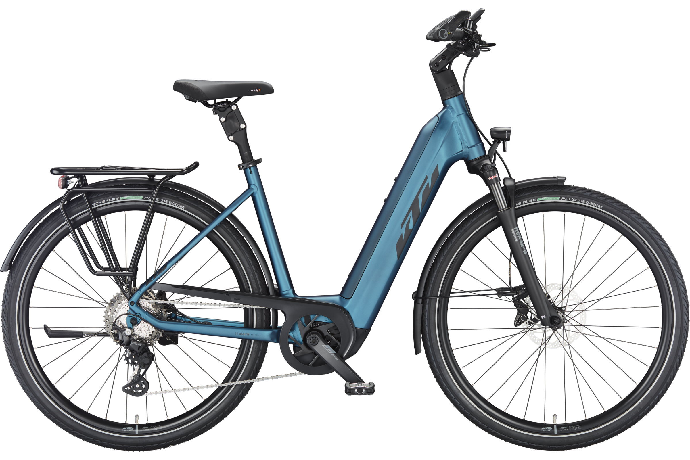 KTM - MACINA STYLE 730 TIEFEINSTEIGER vital blue matt (black+silver)