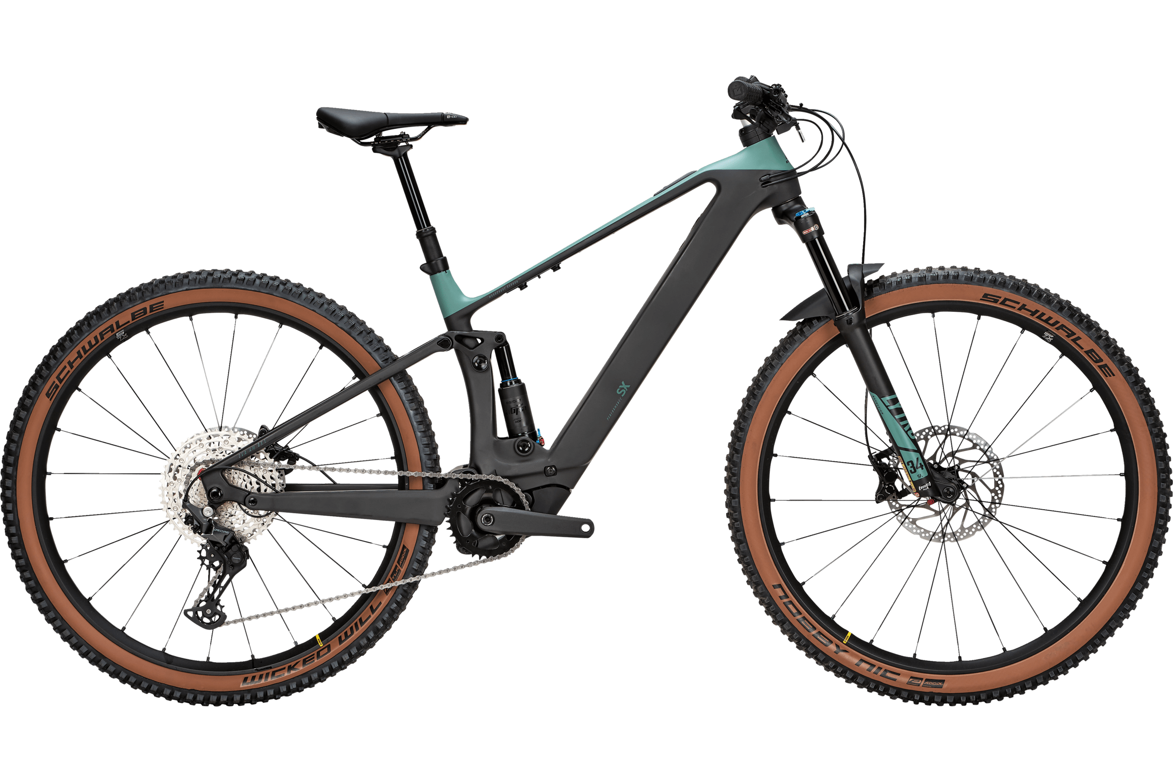 BULLS - SONIC EVA AM SX 1 DIAMANT UD Carbon / Light Emerald