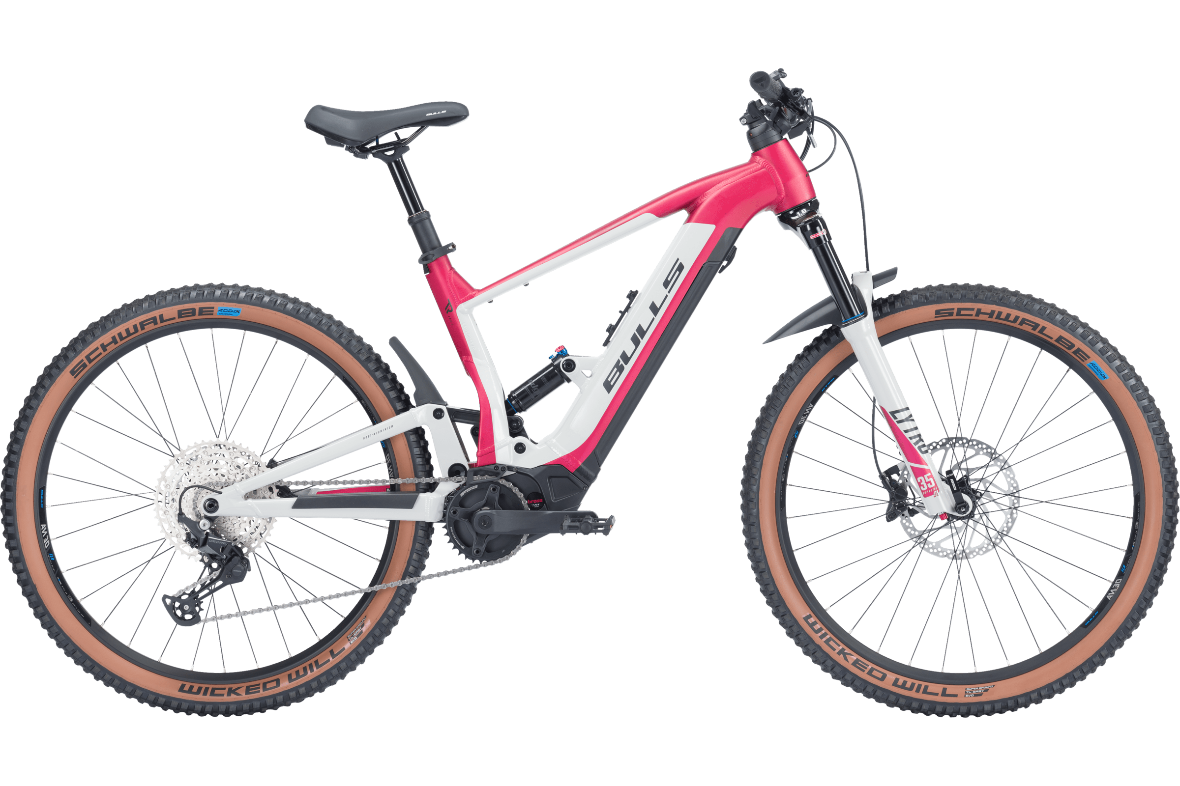 BULLS - E-Stream EVA TR2 27,5 DIAMANT rouge red / light grey / black matt
