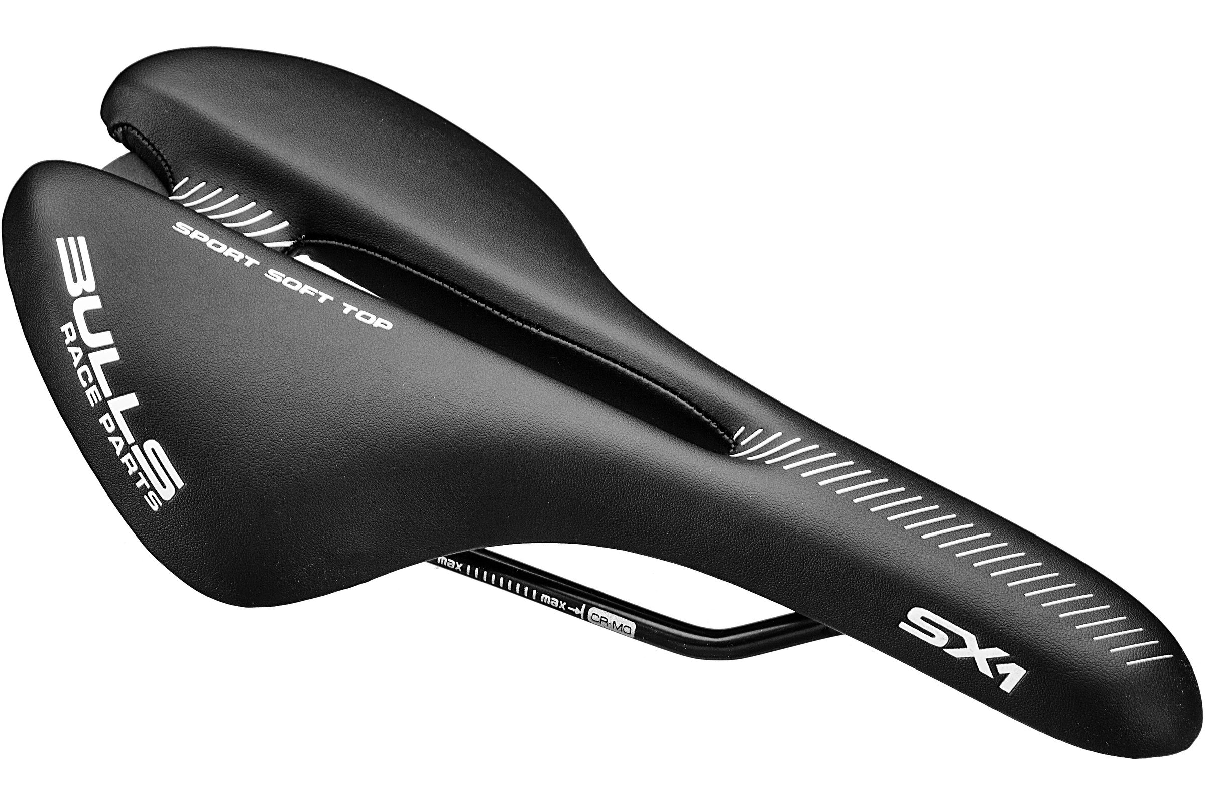BULLS - Race Comfort Schaumstoffsattel Schwarz